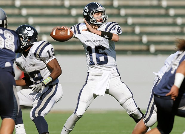 Former Marin Catholic High School (Calif.) quarterback Jared Goff is expected to the be the No. 1 overall pick by the Los Angeles Rams in the NFL Draft. 