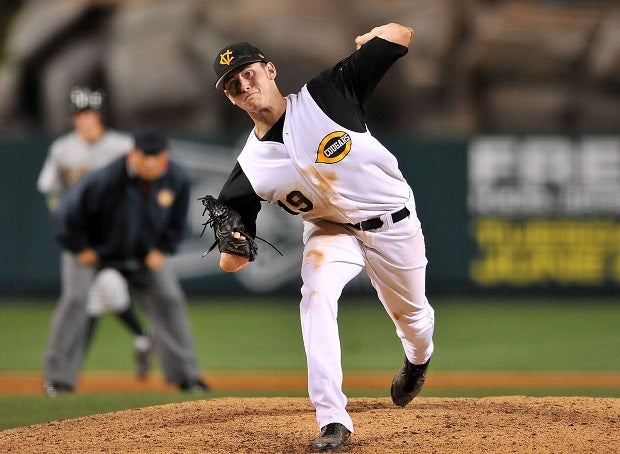 Atlanta's Tyler Matzek when he played high school baseball for Capistrano Valley.