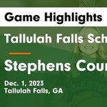Tallulah Falls vs. White County