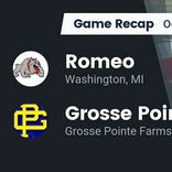 Romeo vs. Grand Blanc