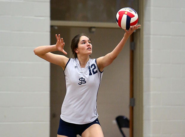 Audriana Fitzmorris leads St. James Academy as the top volleyball squad in the nation.