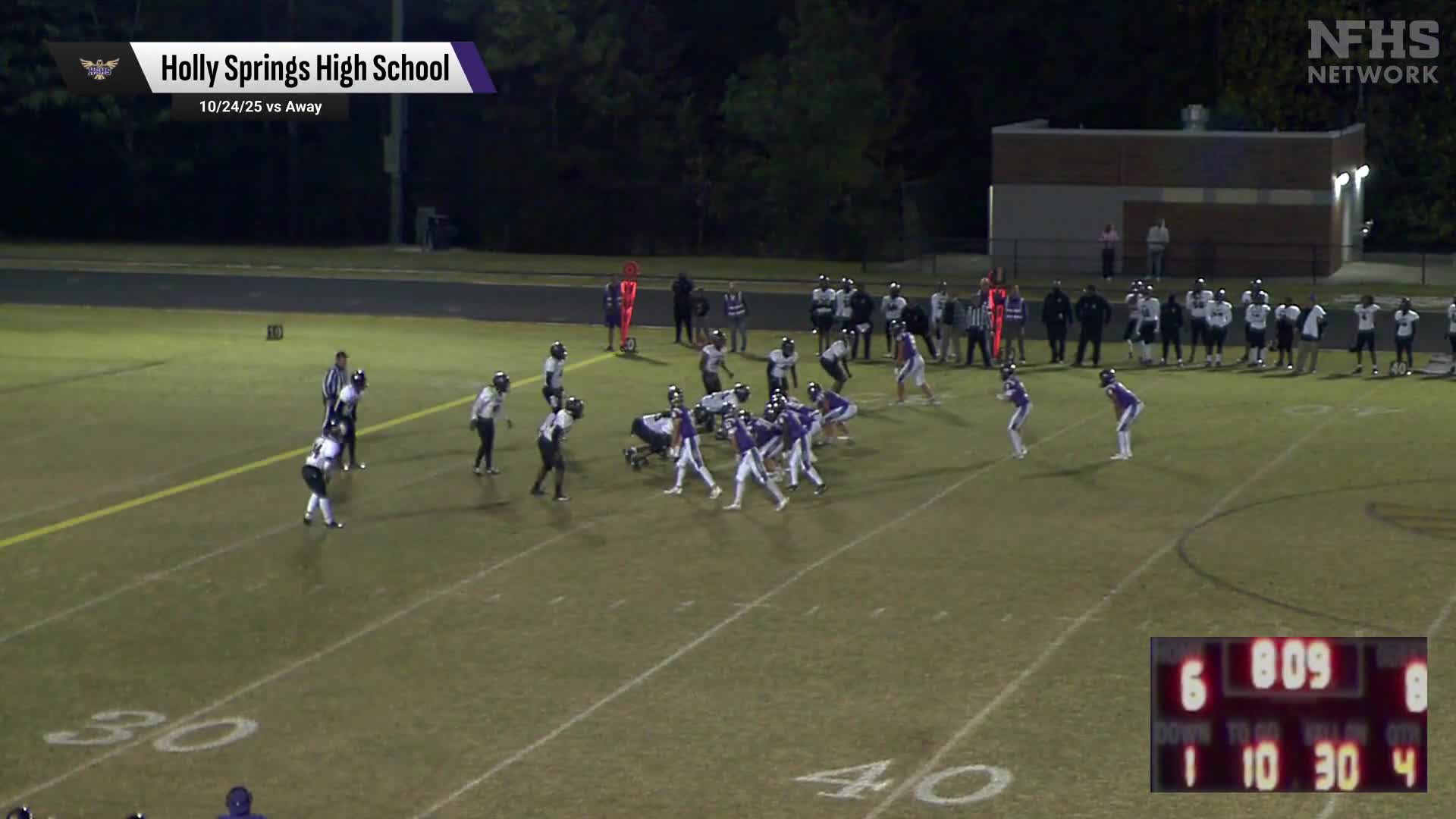 Football Recap: Middle Creek Piles Up the Points Against Holly S