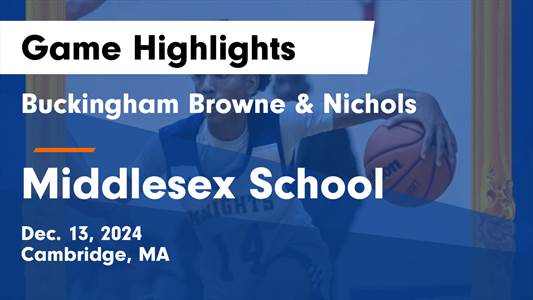 Basketball Recap: Middlesex Has No Trouble Against St. Luke's