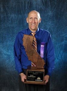 St. Joseph coach Don Lippi after
winning the state title in 2011.