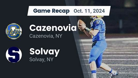 Football Recap: Solvay Takes a Loss