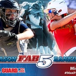 Michigan softball Fab 5