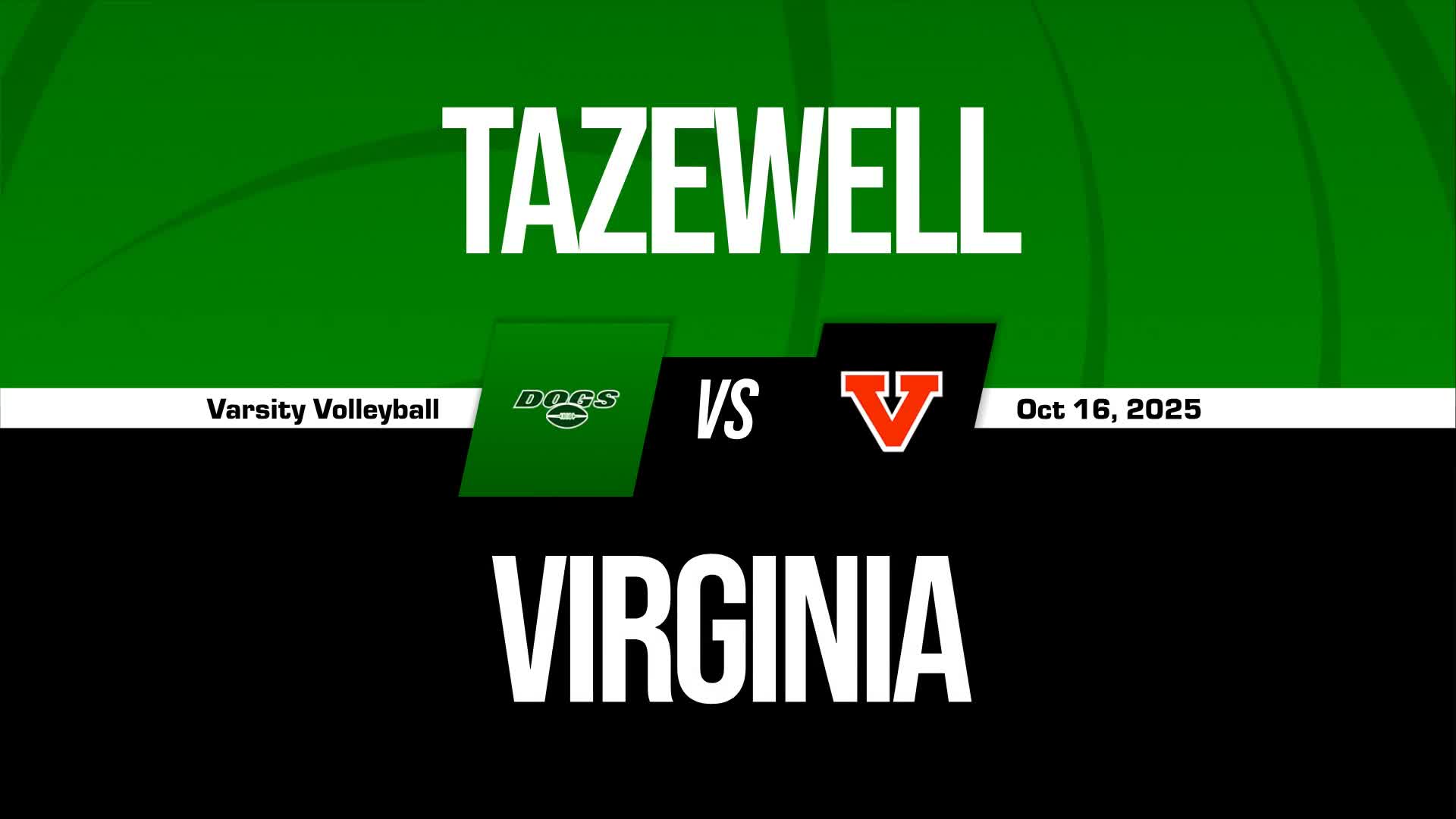 Volleyball Recap: Virginia High Has No Trouble Against Tazewell