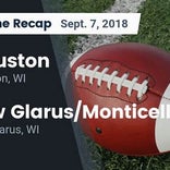 Football Game Recap: New Glarus/Monticello vs. Horicon/Hustisfor