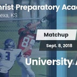 Football Game Recap: Christ Prep Academy vs. University Academy 