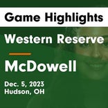 McDowell vs. Western Reserve Academy