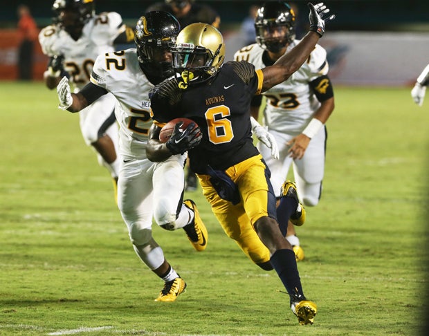 St. Thomas Aquinas' big win over American Heritage keeps the Raiders in the No. 3 spot.