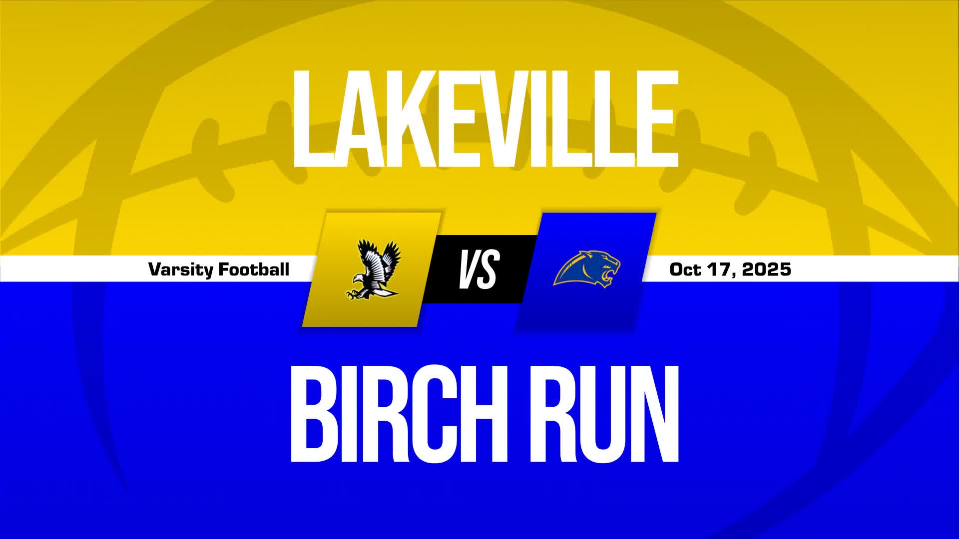 Football Game Preview: Lakeville Falcons vs. Clio Mustangs + How To Watch