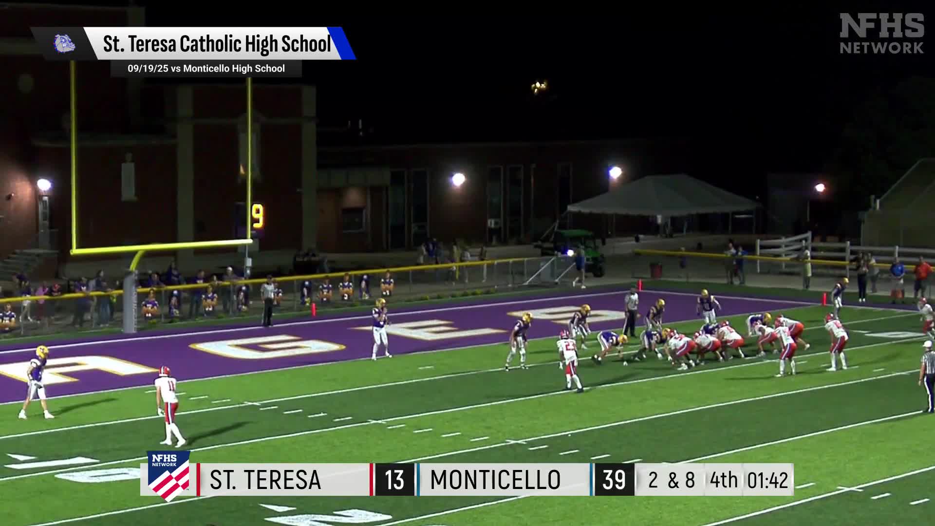 Football Game Recap: Central A & M Raiders vs. St. Teresa Bulldogs + How To Watch