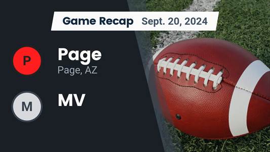 Football Game Preview: Page Sand Devils vs. Ganado Hornets