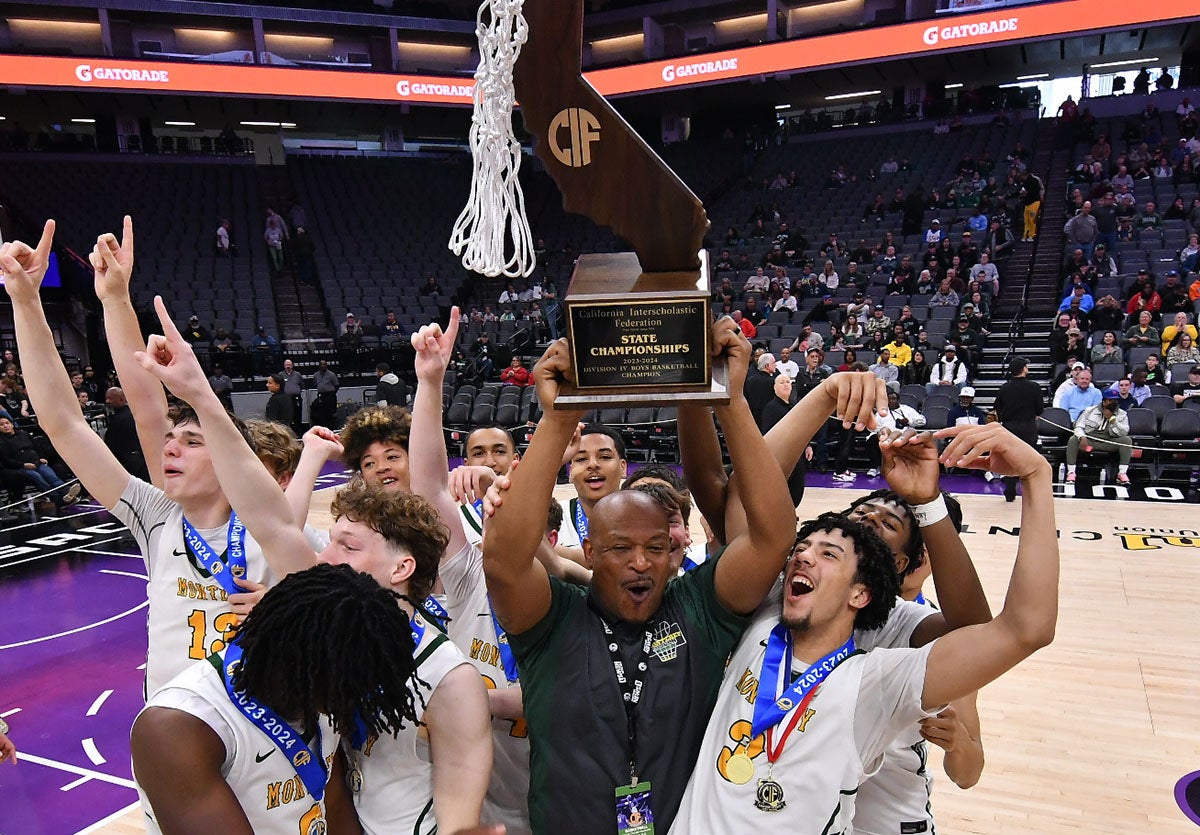 Monterey defeated Chatsworth 74-66 in the CIF Division IV state championship Friday. (Photo: David Steutel)