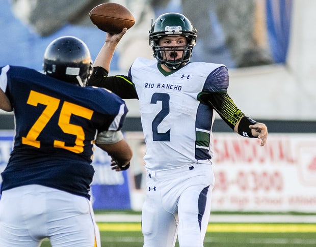 Easton Bruere's amazing football season leads our list of the Top 10 New Mexico prep sports stories of the year.