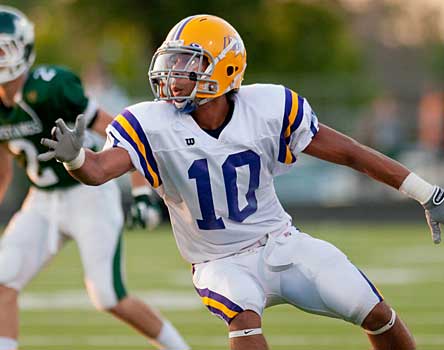 Notre Dame has a nice group of offensive linemen, supported by several key skill players like receiver James Onwualu.