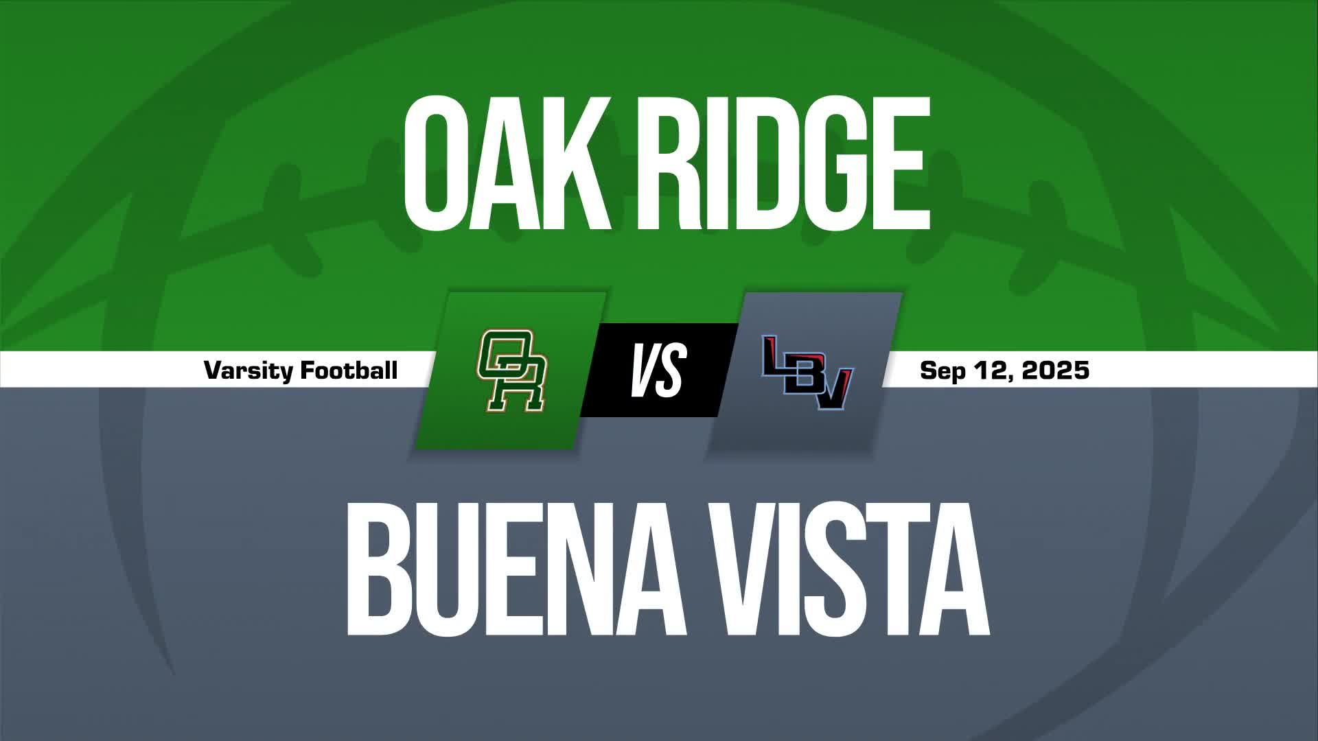 Football Recap: Lake Buena Vista Comes Up Short + How To Watch