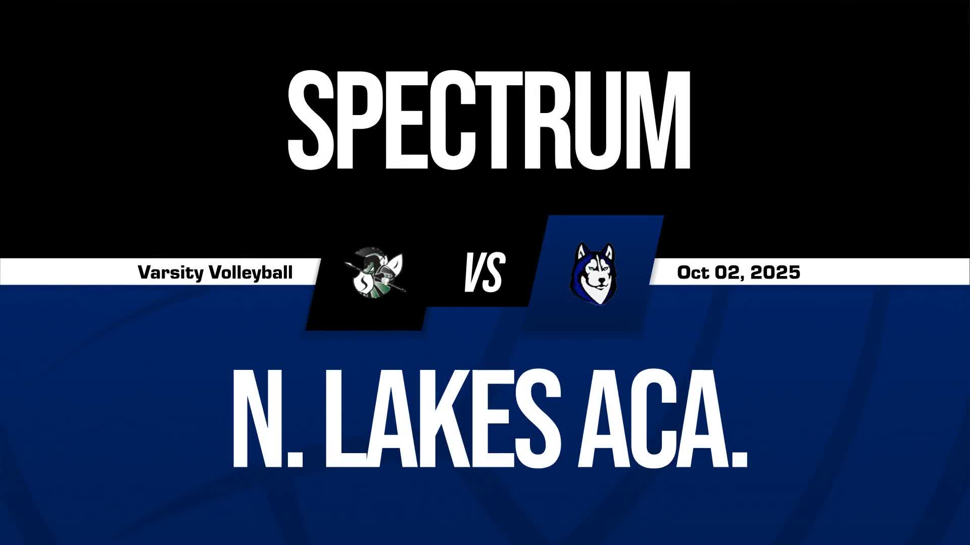 Volleyball Recap: Spectrum Comes Up Short