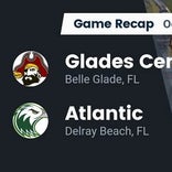 Football Game Recap: Glades Central Raiders vs. Atlantic Eagles