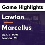 Marcellus wins going away against Lawrence