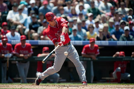 Mike Trout of the Los Angeles Angels of Anaheim is the only All-Star who hails from a New Jersey high school.