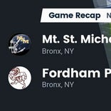 Football Recap: Strong Effort on D from James Scanlon and Sean Rooney Leads Fordham Prep over Mt. St. Michael Academy