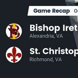 Football Game Preview: Bishop O'Connell vs. Bishop Ireton