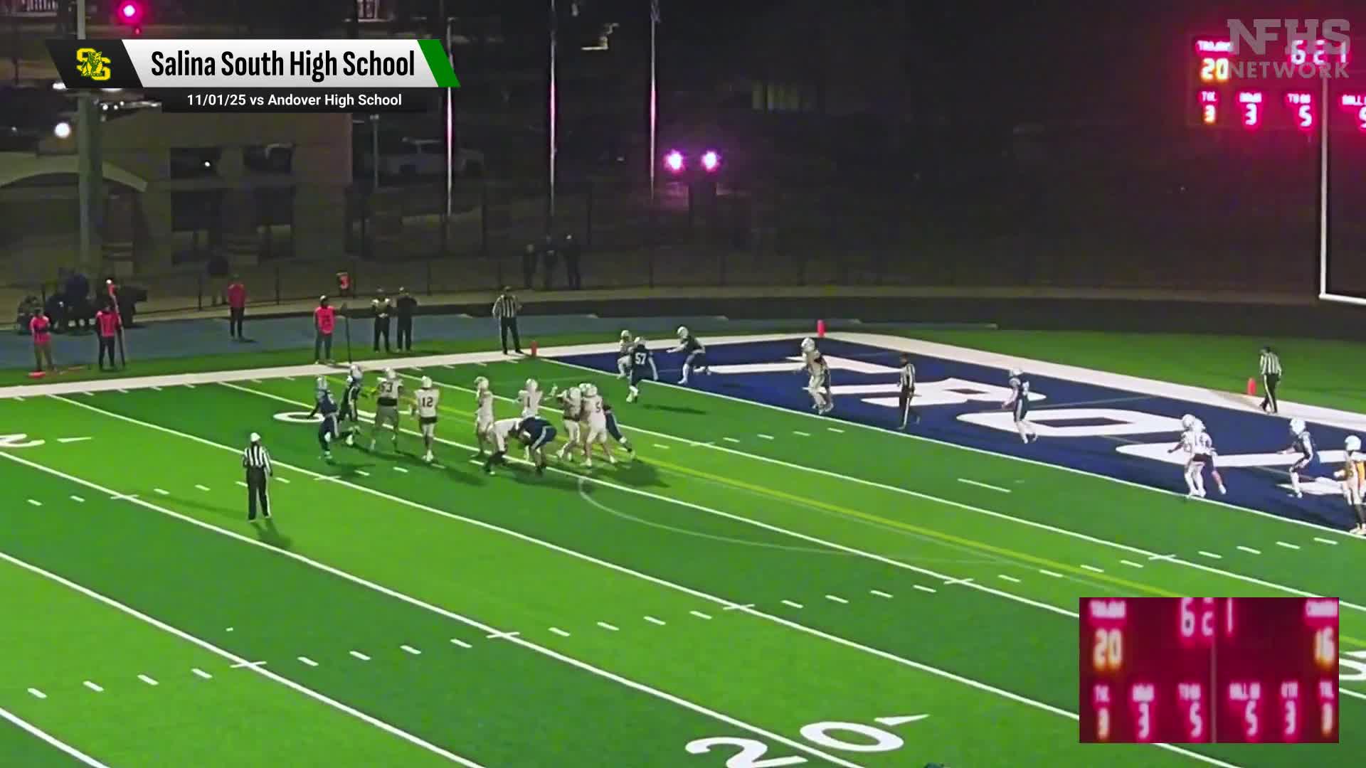 Football Recap: Salina Central's  Victory  on Friday Extends Winning Streak to Four + How To Watch