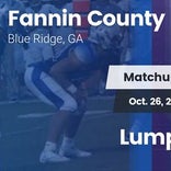 Football Game Recap: Lumpkin County vs. Fannin County