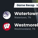 Football Game Recap: Watertown vs. Trousdale County