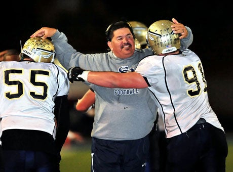 Sole possession of first place and knocking off one of the state's most storied programs was certainly reason to celebrate for St. John Bosco.