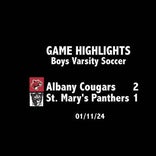 Soccer Game Recap: Albany vs. Saint Mary's
