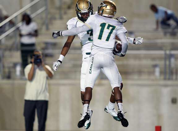 DeSoto players will have plenty more to celebrate if they win tonight and take the district title outright.