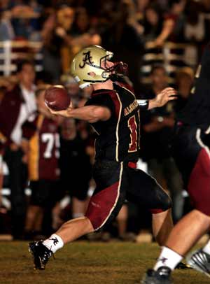 Devon Dunn and Alemany can win the MissionLeague title if they beat Loyola Friday.