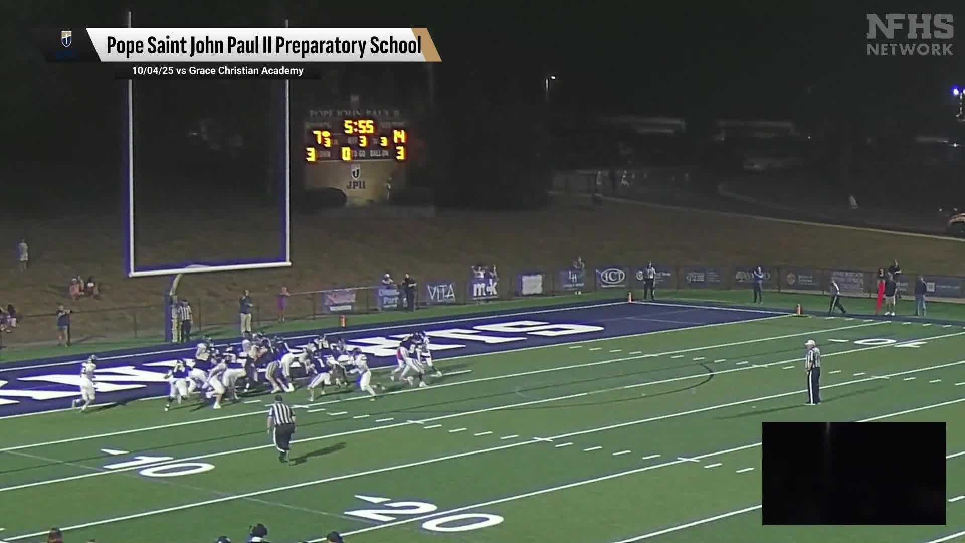 Football Recap: Davidson Academy Piles Up the Points Against Pope John Paul II + How To Watch