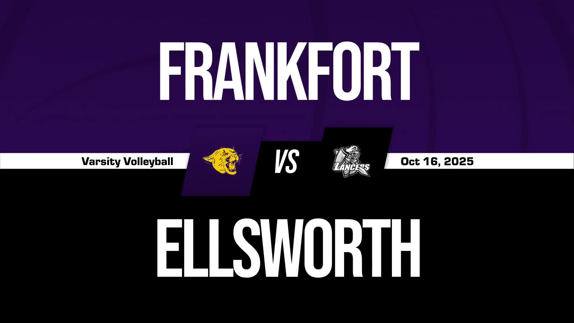 Volleyball Recap: Frankfort Has No Trouble Against Ellsworth