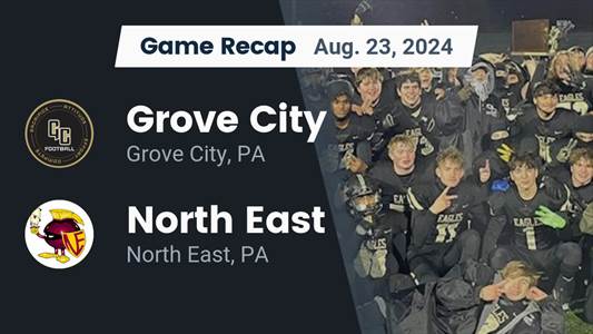 Football Recap: North East Falls to Grove City in First Game of 