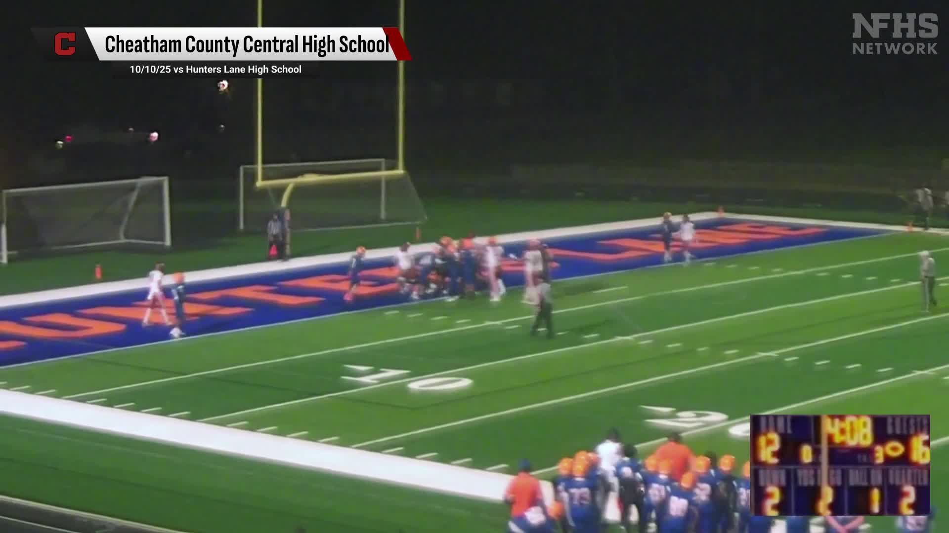 Football Recap: Cheatham County Central Comes Up Short