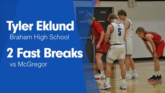 Basketball Recap: Tyler Eklund's Big Game Can't Quite Lead Braha