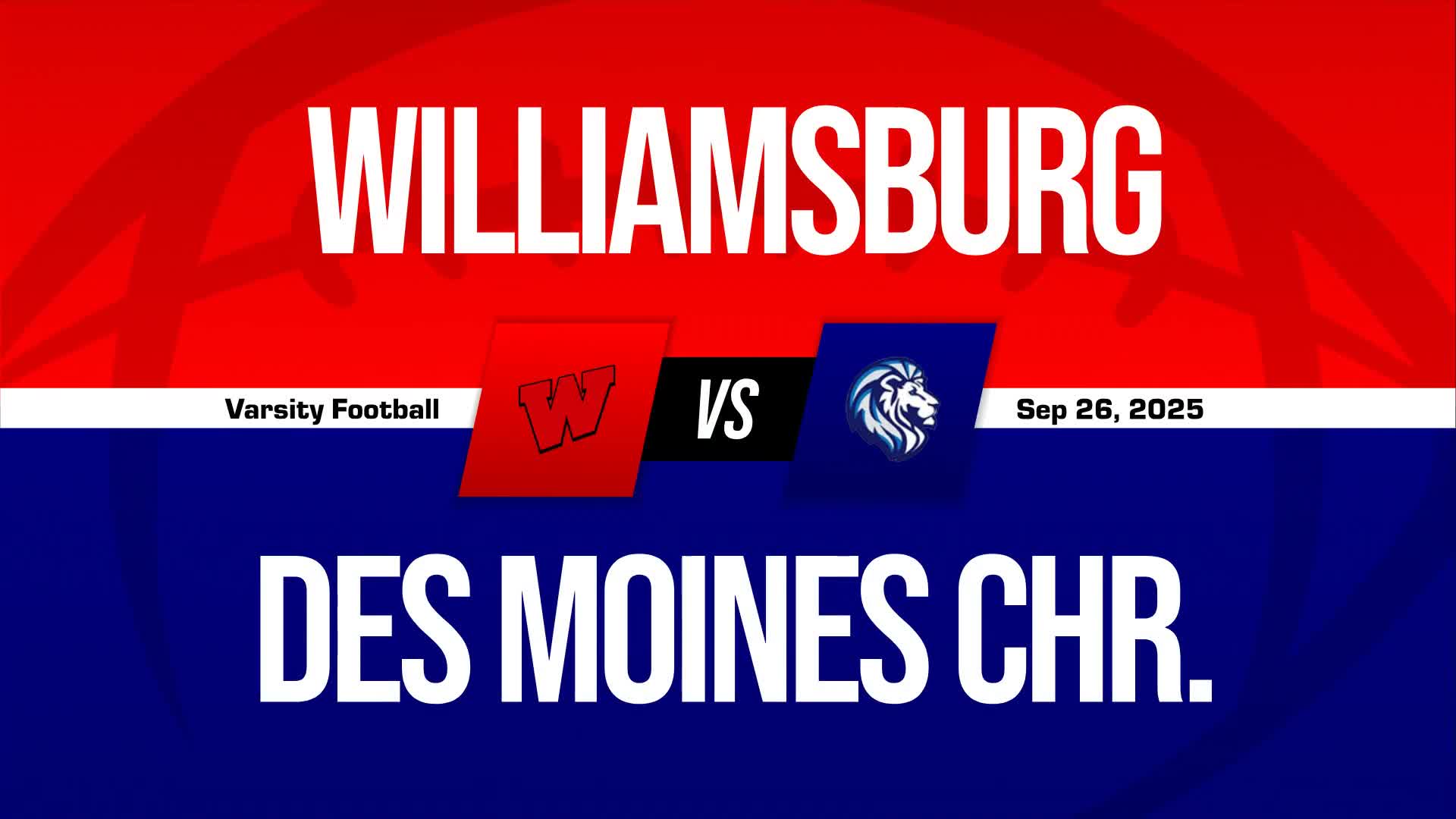 Football Game Preview: Williamsburg Raiders vs. Knoxville Panthers