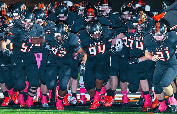 Aledo is favored to win its playoff game against Whichita Falls.