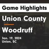 Woodruff wins going away against Union County