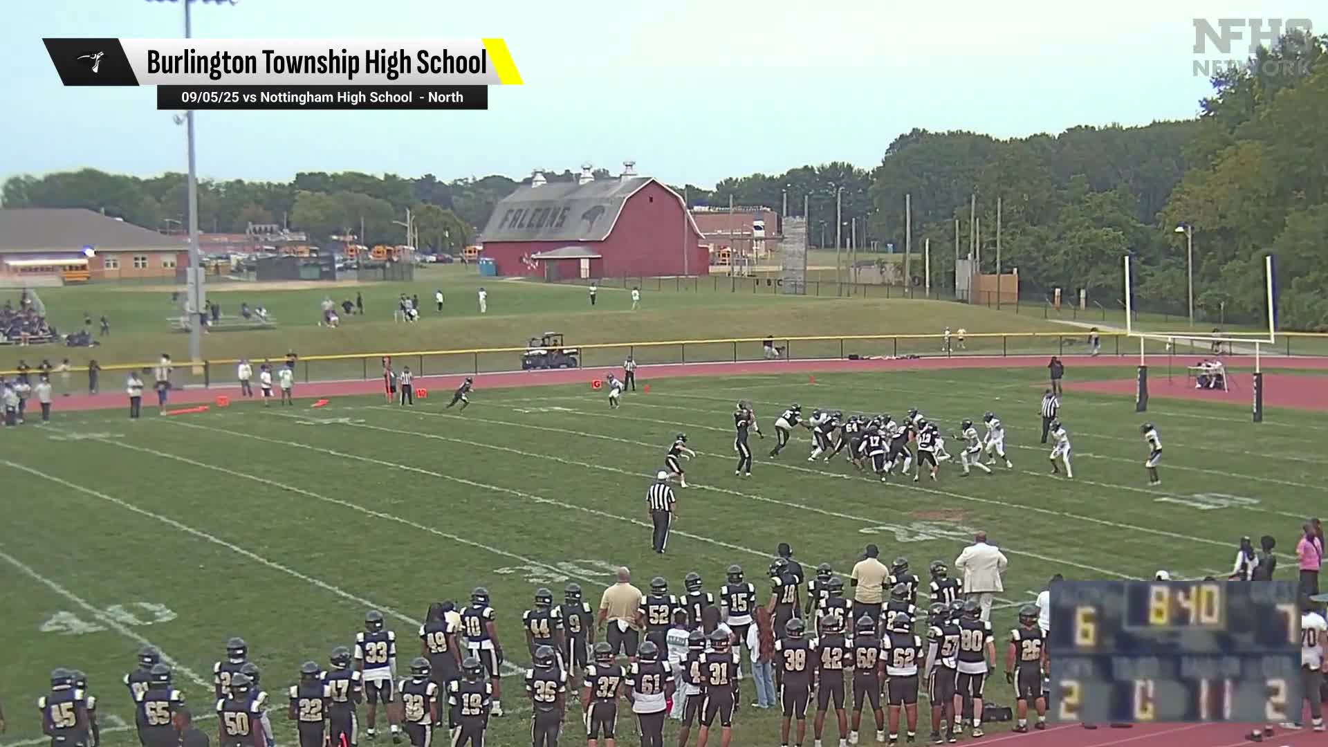 Football Recap: Burlington Township's Undefeated Season over After 11 Games