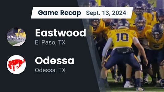 Football Recap: Mikey Cota Leads Odessa to Victory over Monterey