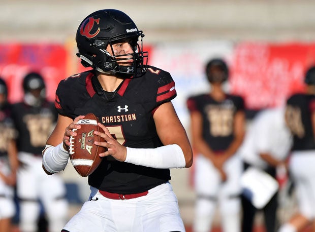 Oaks Christian quarterback Matt Corral threw for 529 yards and two touchdowns in a 52-51 win over Newbury Park.