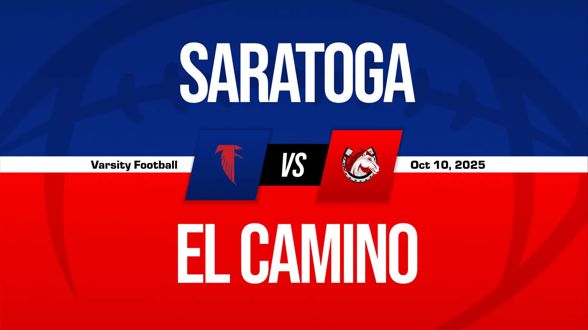 Football Recap: El Camino Comes Up Short + How To Watch