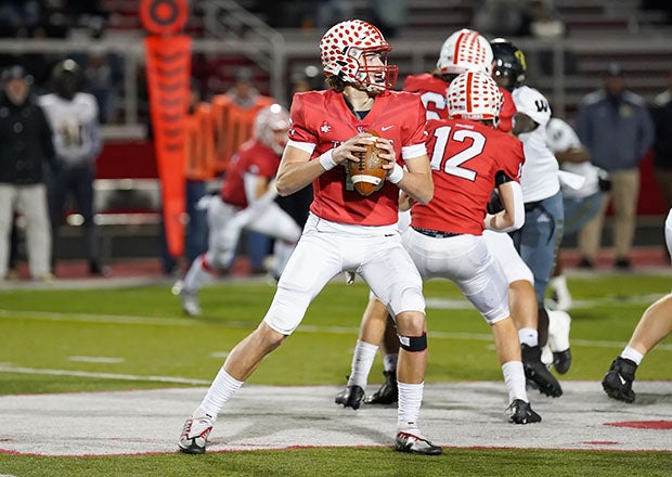 Center Grove quarterback Tyler Cherry completed over 65 percent of his pass attempts as a junior. (Photo: Tyler Hart)