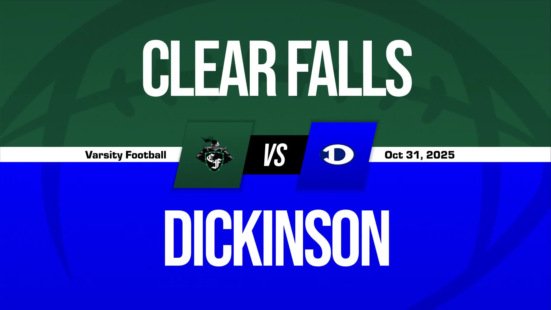 Football Recap: Clear Falls Comes Up Short + How To Watch