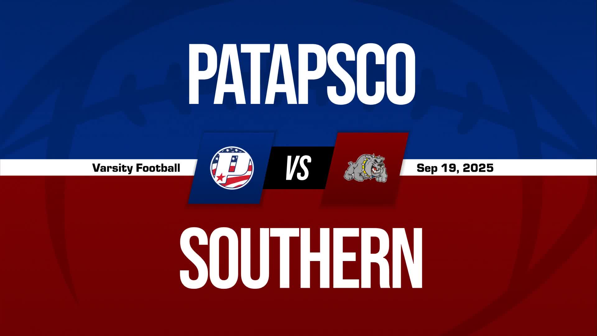 Football Game Preview: Patapsco Patriots vs. Western Tech & Envi